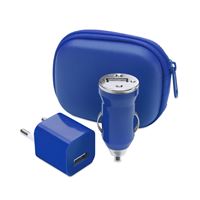 SET DI CARICABATTERIE USB PER AUTO